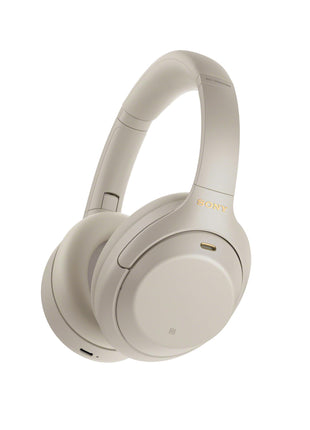 Sony WH-1000XM4 Noise Cancellation Wireless Bluetooth Over-Ear Headphones with Mic, Hi-Res Audio, Up to 38Hrs Battery- Silver 
