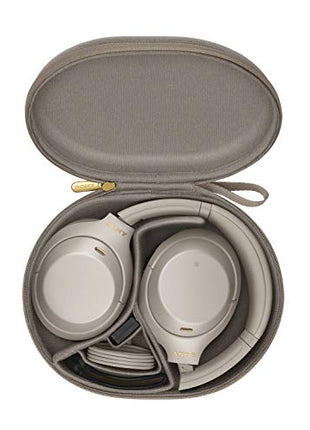 Sony WH-1000XM4 Noise Cancellation Wireless Bluetooth Over-Ear Headphones with Mic, Hi-Res Audio, Up to 38Hrs Battery- Silver 
