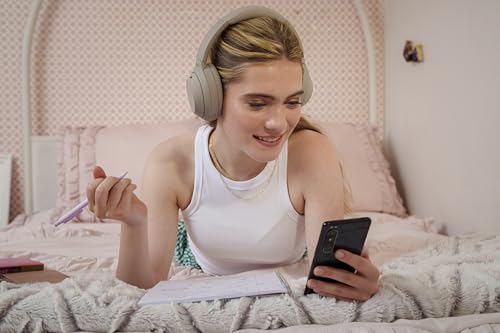 Sony WH-1000XM4 Noise Cancellation Wireless Bluetooth Over-Ear Headphones with Mic, Hi-Res Audio, Up to 38Hrs Battery- Silver 