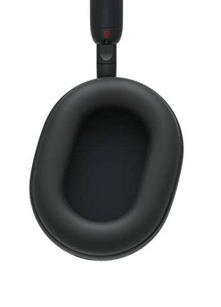 Sony WH-1000XM5 Best Active Noise Cancelling Wireless Bluetooth Over Ear Headphones with Mic for Clear Calling,Battery Life 30 Hours -Black 