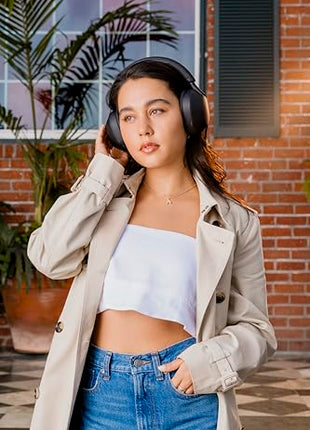 Sony WH-1000XM5 Best Active Noise Cancelling Wireless Bluetooth Over Ear Headphones with Mic for Clear Calling,Battery Life 30 Hours -Black 