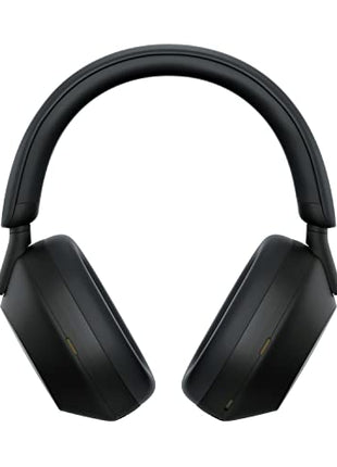 Sony WH-1000XM5 Best Active Noise Cancelling Wireless Bluetooth Over Ear Headphones with Mic for Clear Calling,Battery Life 30 Hours -Black 