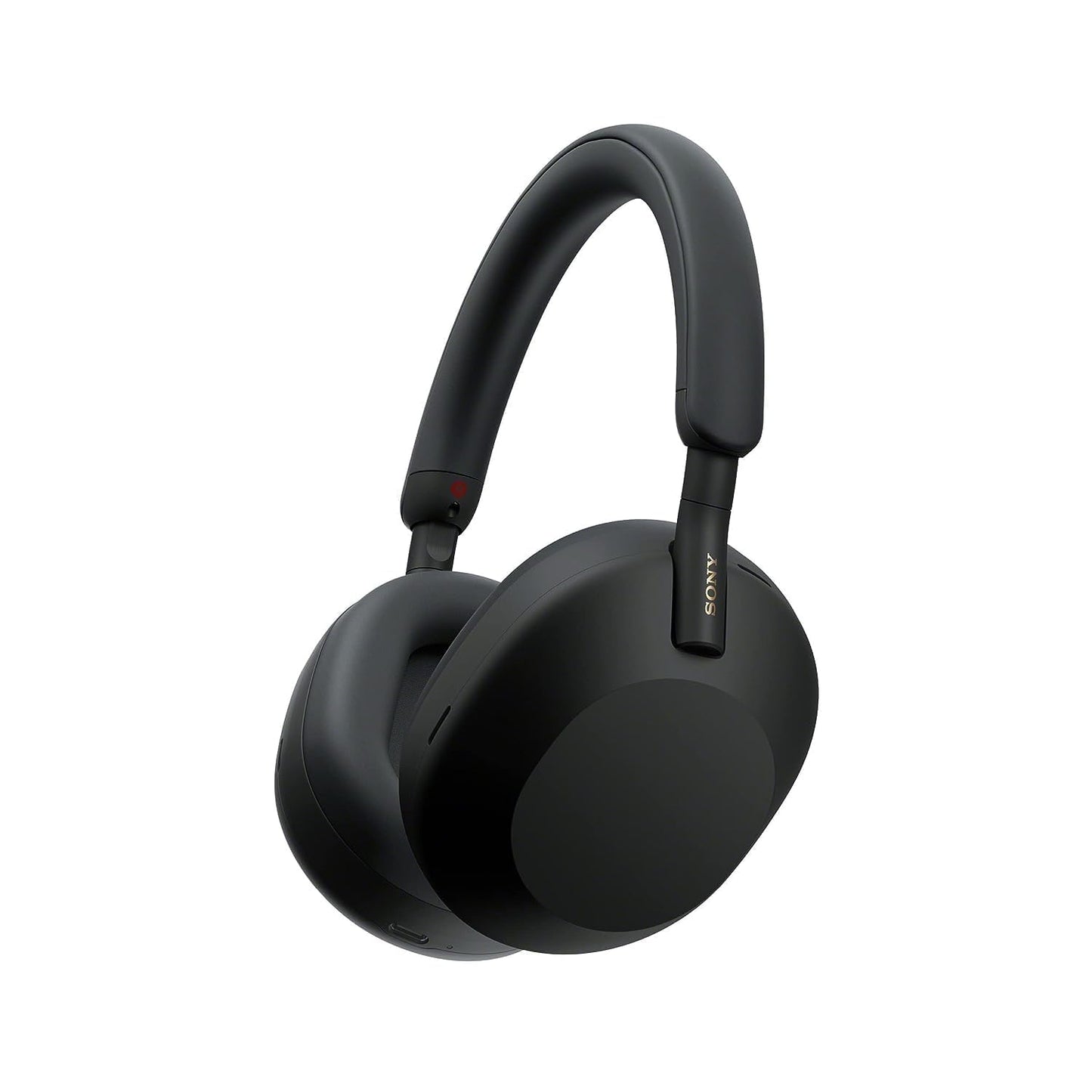 Sony WH-1000XM5 Best Active Noise Cancelling Wireless Bluetooth Over Ear Headphones with Mic for Clear Calling,Battery Life 30 Hours -Black 