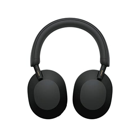 Sony WH-1000XM5 Best Active Noise Cancelling Wireless Bluetooth Over Ear Headphones with Mic for Clear Calling,Battery Life 30 Hours -Black 