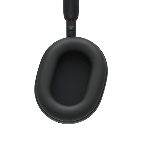 Sony WH-1000XM5 Best Active Noise Cancelling Wireless Bluetooth Over Ear Headphones with Mic for Clear Calling,Battery Life 30 Hours -Black 