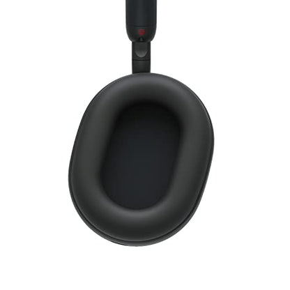 Sony WH-1000XM5 Best Active Noise Cancelling Wireless Bluetooth Over Ear Headphones with Mic for Clear Calling,Battery Life 30 Hours -Black 