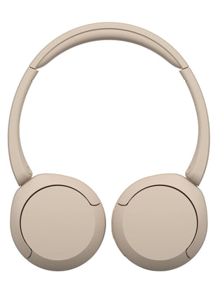 Sony WH-CH520 Wireless Bluetooth Headphones with Mic, Up to 50Hrs Battery-Beige 