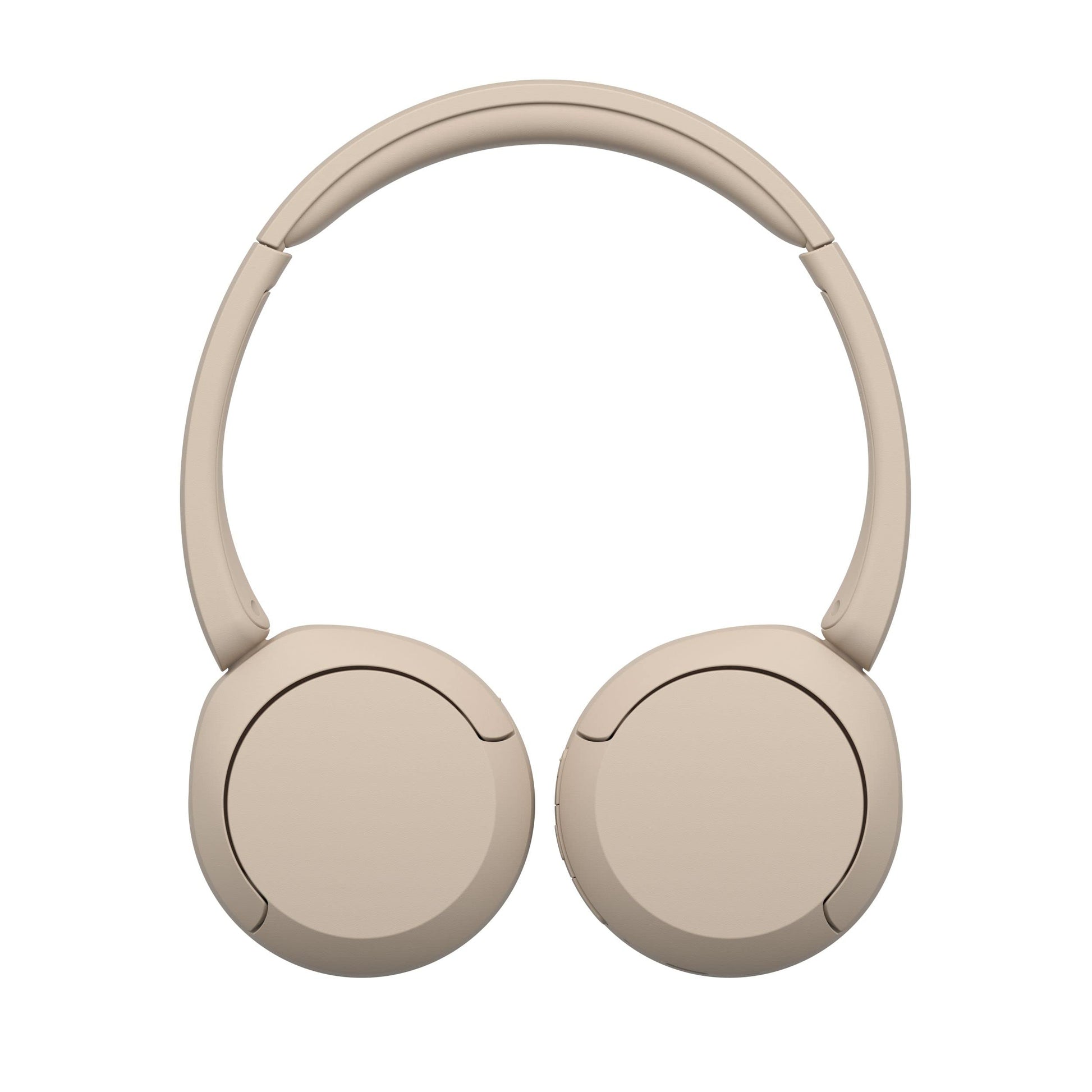 Sony WH-CH520 Wireless Bluetooth Headphones with Mic, Up to 50Hrs Battery-Beige 