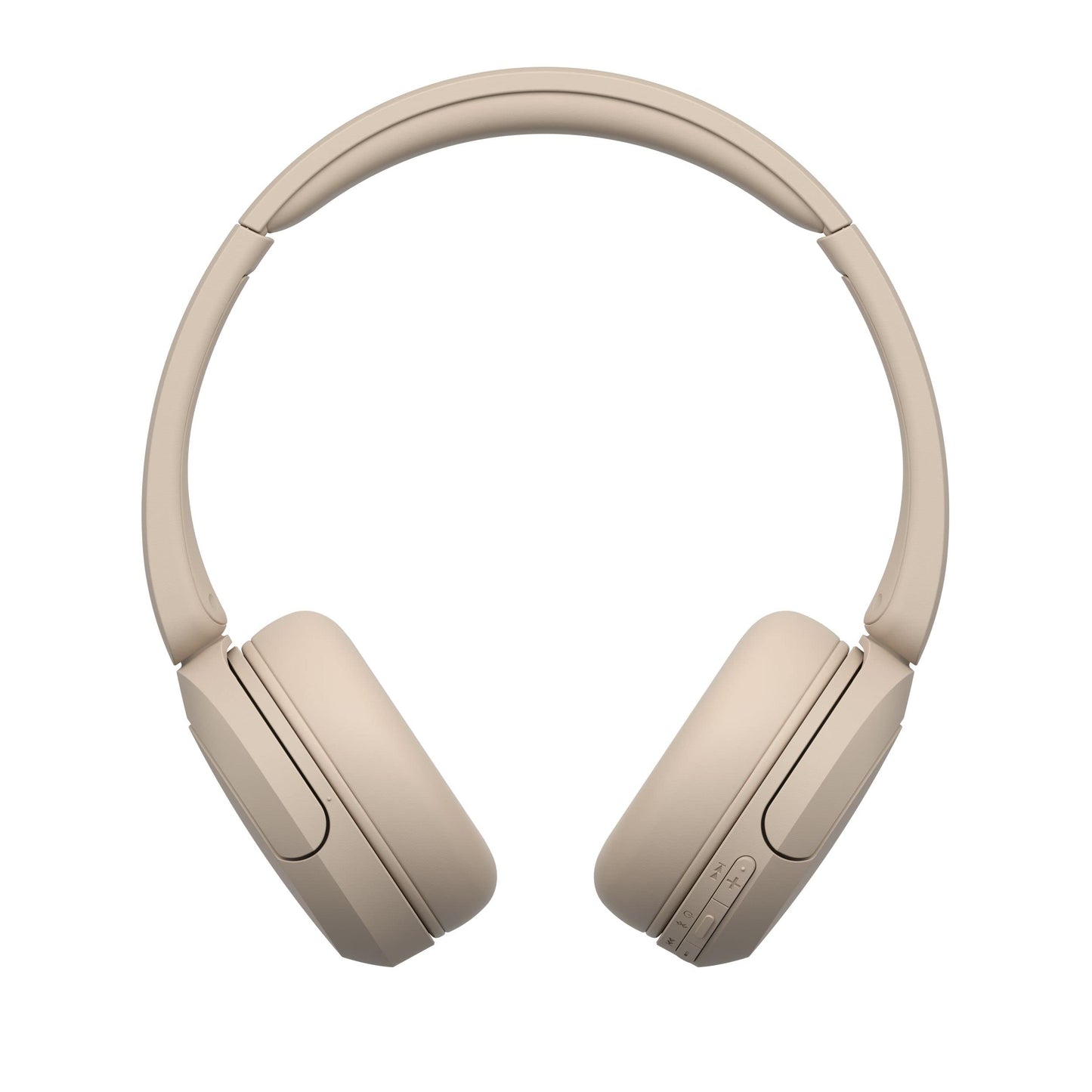 Sony WH-CH520 Wireless Bluetooth Headphones with Mic, Up to 50Hrs Battery-Beige 