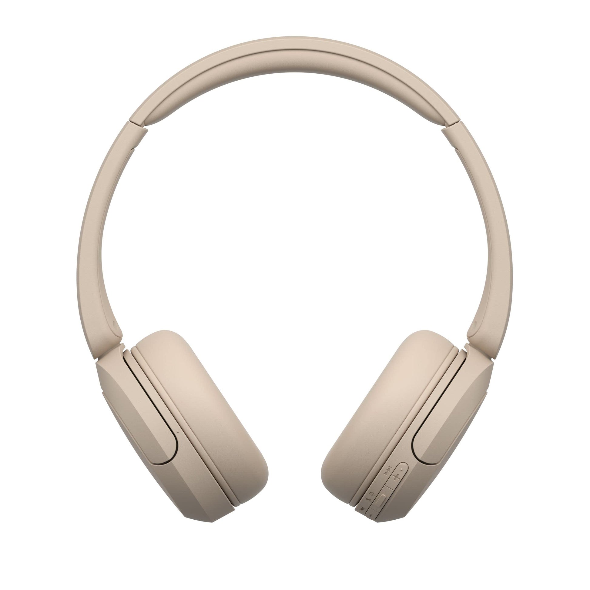 Sony WH-CH520 Wireless Bluetooth Headphones with Mic, Up to 50Hrs Battery-Beige 