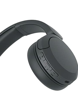 Sony WH-CH520 Wireless Bluetooth Headphones with Mic, Up to 50Hrs Battery-Black 