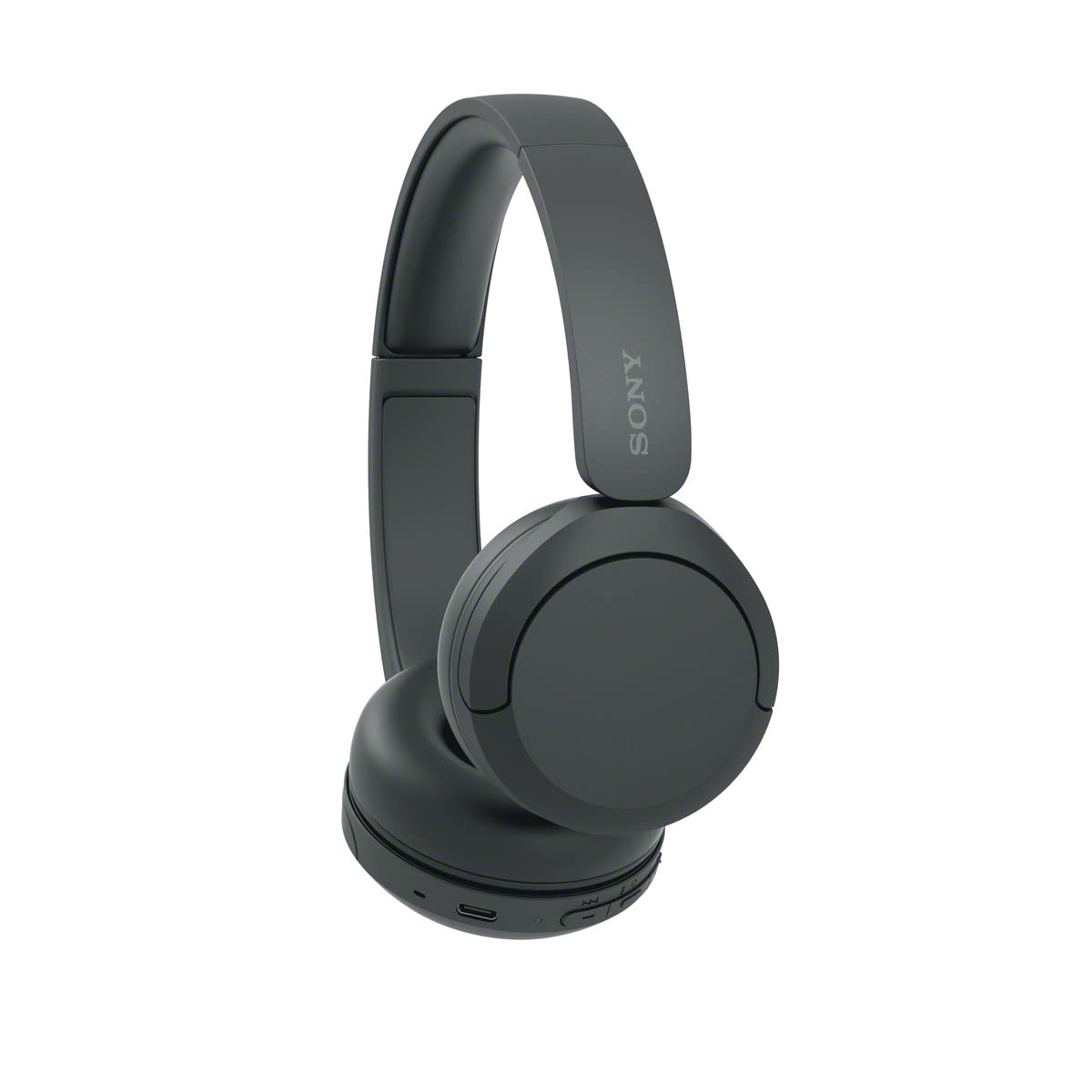 Sony WH-CH520 Wireless Bluetooth Headphones with Mic, Up to 50Hrs Battery-Black 