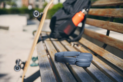 Sony WH-CH520 Wireless Bluetooth Headphones with Mic, Up to 50Hrs Battery-Blue 