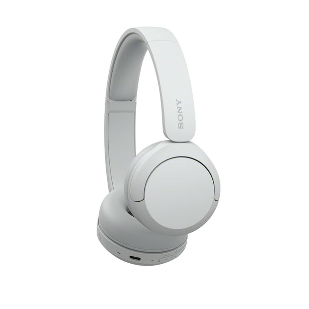 Sony WH-CH520 Wireless Bluetooth Headphones with Mic, Up to 50Hrs Battery-White 