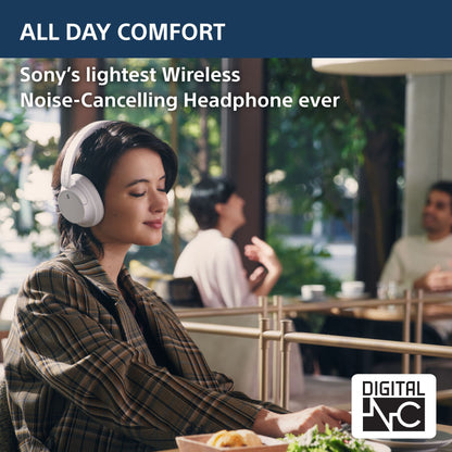 Sony WH-CH720N Noise Cancellation Wireless Bluetooth Over Ear Headphones with Mic, Up to 50Hrs Battery- Blue 
