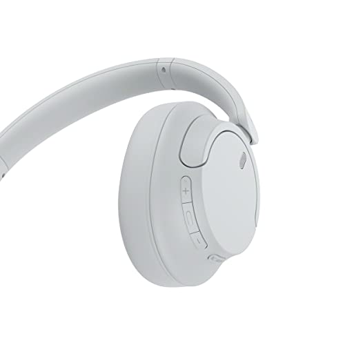 Sony WH-CH720N Noise Cancellation Wireless Bluetooth Over Ear Headphones with Mic, Up to 50Hrs Battery- White 