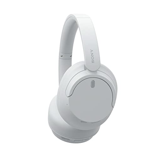 Sony WH-CH720N Noise Cancellation Wireless Bluetooth Over Ear Headphones with Mic, Up to 50Hrs Battery- White 