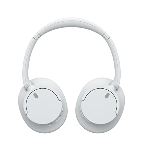 Sony WH-CH720N Noise Cancellation Wireless Bluetooth Over Ear Headphones with Mic, Up to 50Hrs Battery- White 