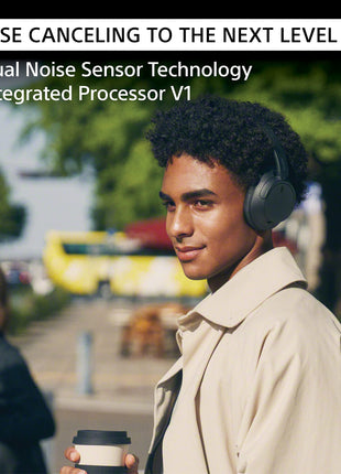 Sony WH-CH720N Noise Cancellation Wireless Bluetooth Over Ear Headphones with Mic, Up to 50Hrs Battery- White 