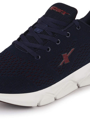 Sparx Men's Navy Blue Maroon Running Shoes-7 Kids UK (SX0657G) 