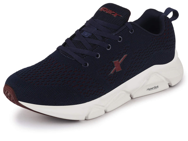 Sparx Men's Navy Blue Maroon Running Shoes-7 Kids UK (SX0657G) 