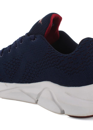 Sparx Men's Navy Blue Maroon Running Shoes-7 Kids UK (SX0657G) 