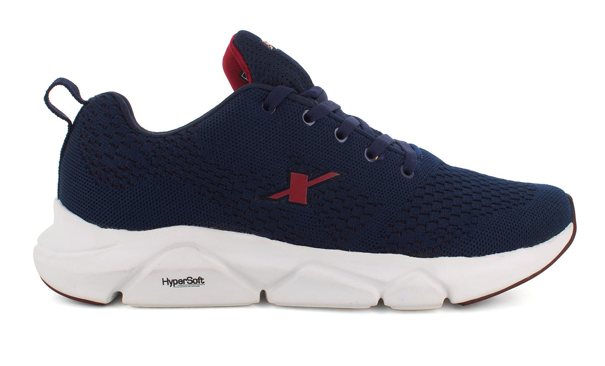Sparx Men's Navy Blue Maroon Running Shoes-7 Kids UK (SX0657G) 