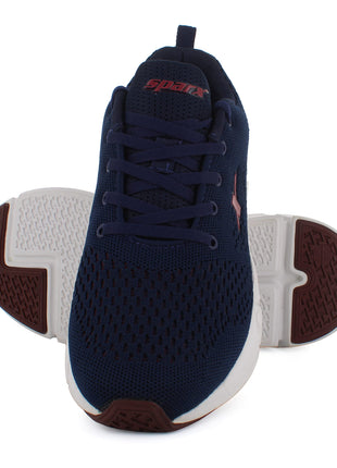 Sparx Men's Navy Blue Maroon Running Shoes-7 Kids UK (SX0657G) 