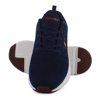 Sparx Men's Navy Blue Maroon Running Shoes-7 Kids UK (SX0657G) 