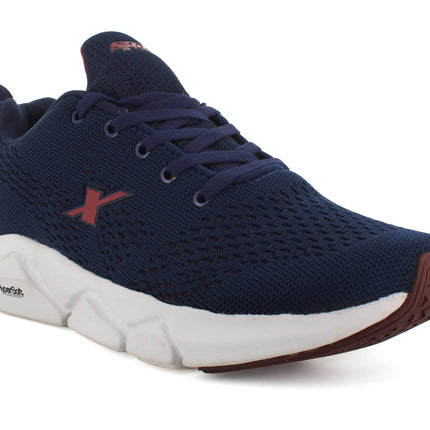 Sparx Men's Navy Blue Maroon Running Shoes-7 Kids UK (SX0657G) 