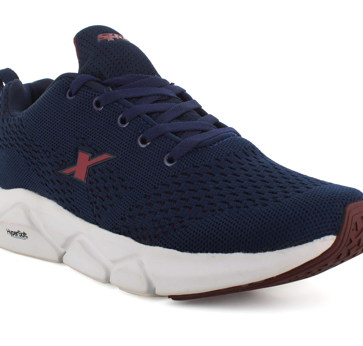Sparx Men's Navy Blue Maroon Running Shoes-7 Kids UK (SX0657G) 