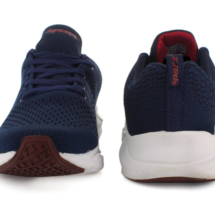 Sparx Men's Navy Blue Maroon Running Shoes-7 Kids UK (SX0657G) 