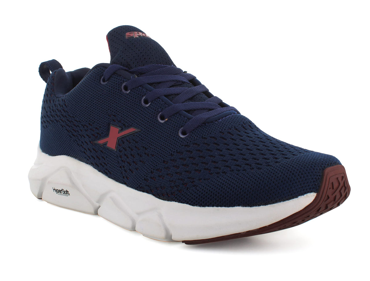 Sparx Men's Navy Blue Maroon Running Shoes-7 Kids UK (SX0657G) 