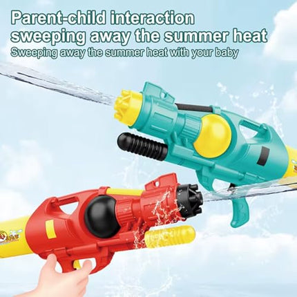 Storio Holi Holi Pichkari Water Gun Toy for Kids with Upto 30Ft Range |High Pressure Mechanism Ideal Outdoor Toy for Pool & Beach Fun 