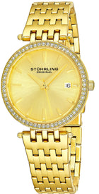 Stuhrling Original Vogue Analog Gold Dial Women's Watch - 579.03 