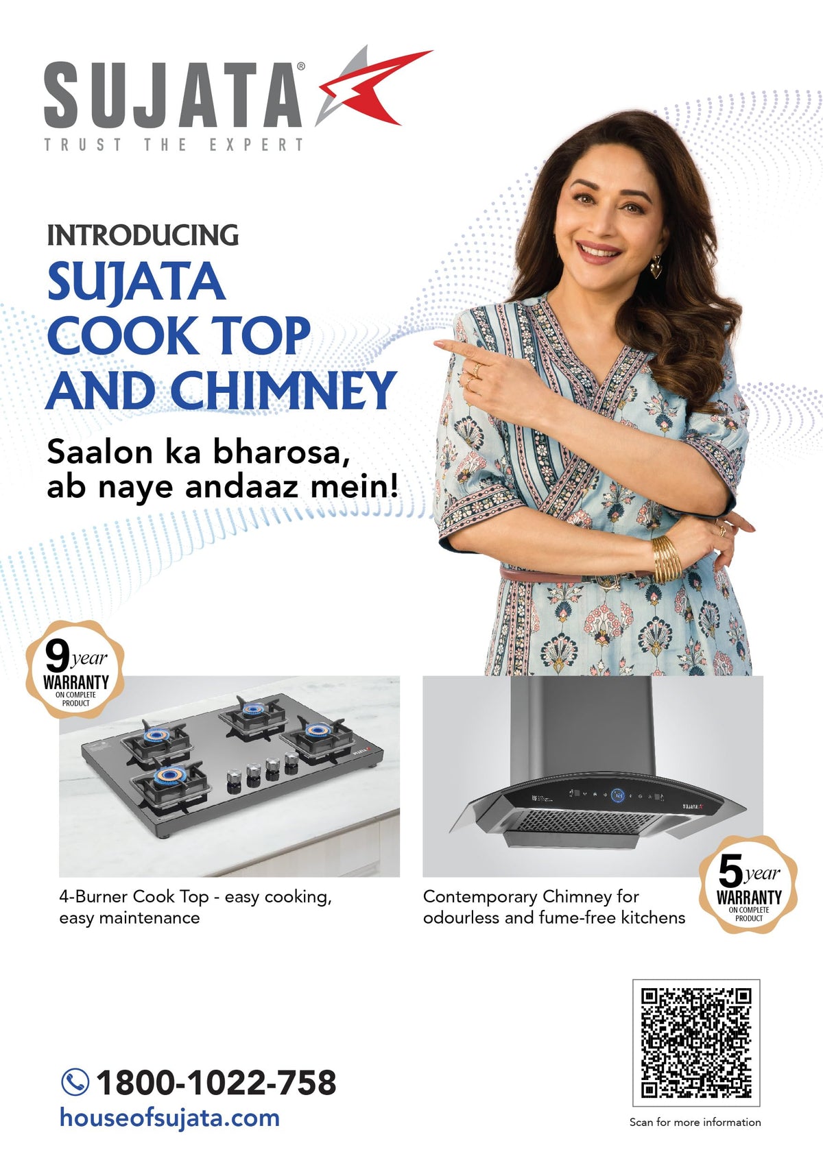Sujata Classic Gas Stove | 9 Years Warranty | 3 Burner Gas Stove Glass Top, SABAF, ISI Certified, Hob Top, LPG & PNG Compatible, Jumbo Brass Burner (Black) 