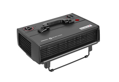 Sujata Heat Convector | 1 Year Warranty, 2000W | Room Heater for Bedroom, Heater for Room in Winter, Fire Resistance PVC Wiring, Adjustable Height & Thermostast for Temperature Control (SRH36- Black) 