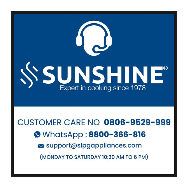 Sunshine Magnite Gas Stove | 4 Burner Glass Hob Top Cooktop | Warranty By Sunshine - 5 Year On Glass & Burner And 10 Year On Valve, Manual Ignition, SABAF, LPG Ready & PNG Compatible (Premium - Black) 