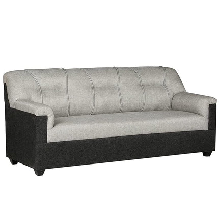 Sunuzu Adlon 3 Seater Velvet Fabric Sofa Set (Grey) 