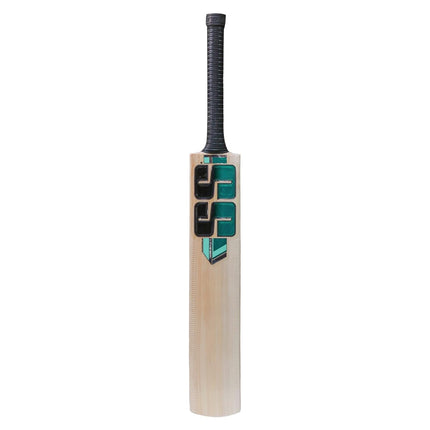 Super Strock (S.S Green) Cricket Bat Full Size Kashmiri Popular Willow Cricket Bat with Bat Cover Play for Plastic Ball | Rubber Ball | Tennis Ball 