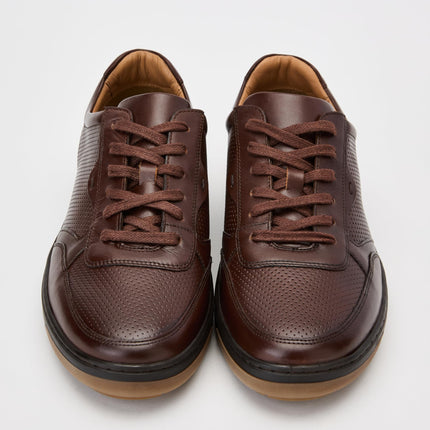 Symbol Premium Men's Smart Casual Lifestyle Brown Leather Sneakers (SP-M-A24-CS-SNK-02)_7 