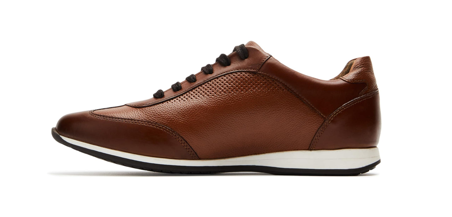 Symbol Premium Men's Smart Casual Tan Leather Sneakers_8 UK (SYP-M-CSH-SNK-01) 