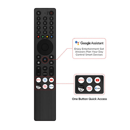 TCL 101 cms (40 inches) V5C Series Full HD Smart QLED TV Google TV 40V5C 