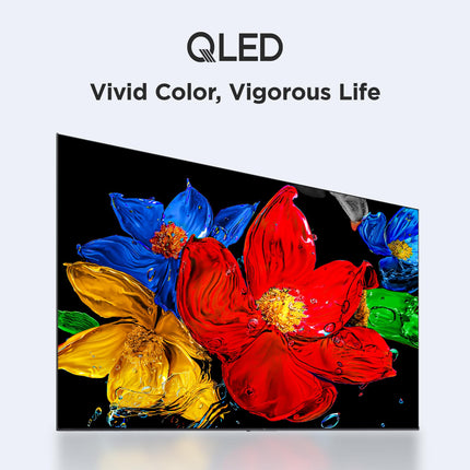 TCL 126 cm (50 inches) Metallic Bezel-Less, FHD Smart QLED Google TV 50S5K 