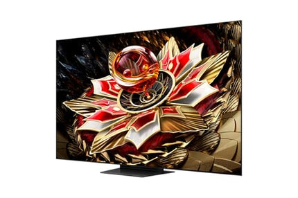 TCL 139 cm (55 inches) 4K UHD Smart QD-Mini LED Google TV 55C72K 