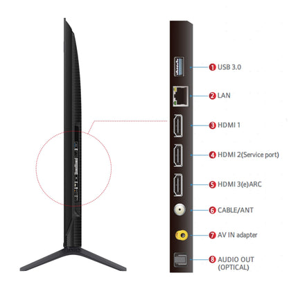 TCL 139 cm (55 inches) 4K Ultra HD Smart QD-Mini LED Google TV 55C6K 