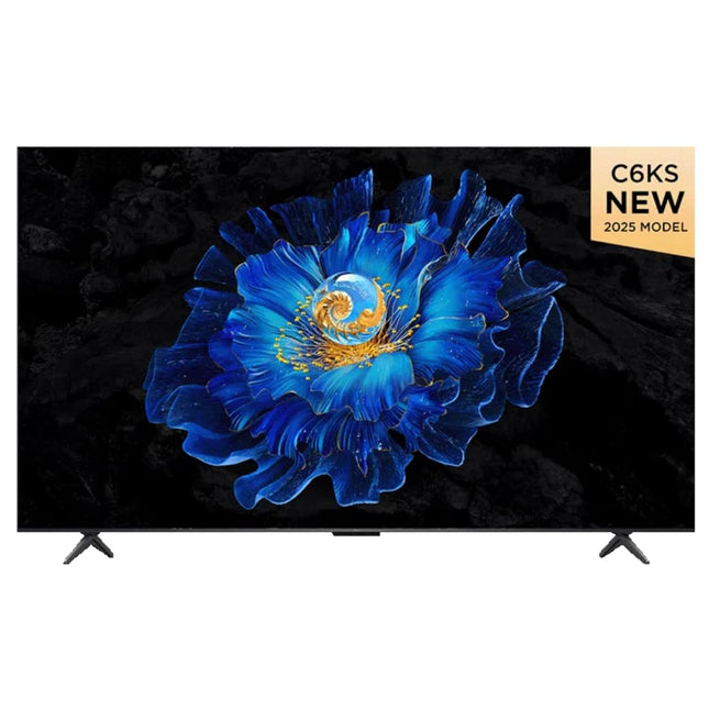 TCL 139 cm (55 inches) 4K Ultra HD Smart QD-Mini LED Google TV 55C6KS (2025 Model, Dolby Vision & Atmos, Hands-Free Voice Control,) 