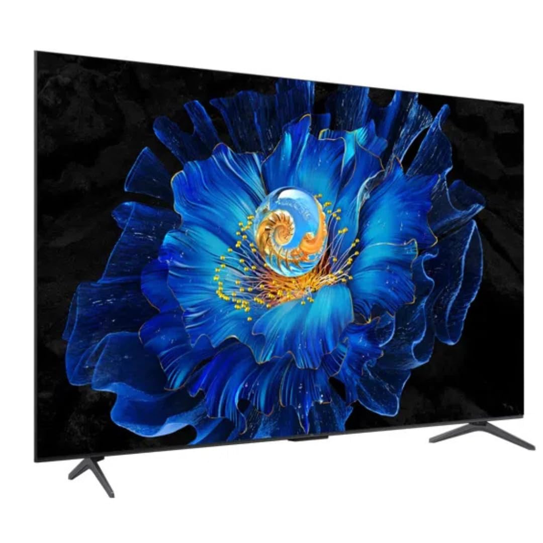 TCL 139 cm (55 inches) 4K Ultra HD Smart QD-Mini LED Google TV 55C6KS (2025 Model, Dolby Vision & Atmos, Hands-Free Voice Control,) 