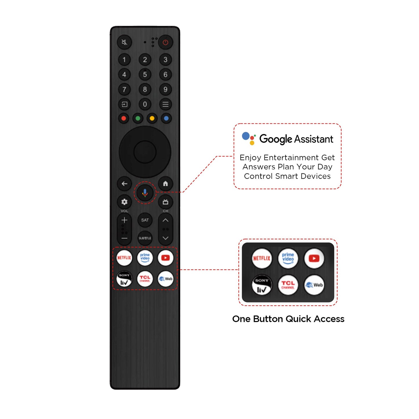 TCL 139 cm (55 inches) 4K Ultra HD Smart QLED Google TV 55T8C 