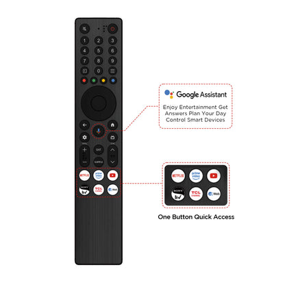 TCL 139 cm (55 inches) 4K Ultra HD Smart QLED Google TV 55T8C 